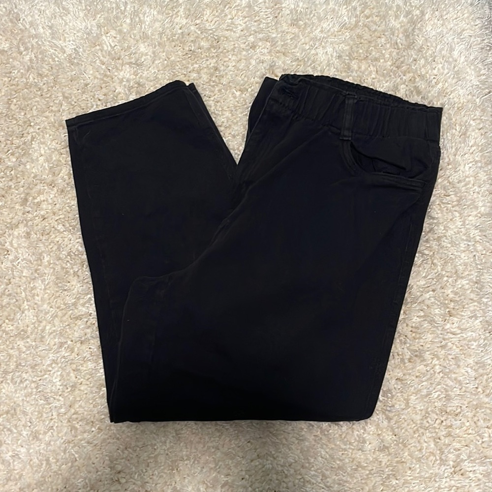 Black jogger pants from H&M